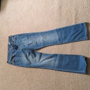Old Navy mid-rise kicker boot cut jeans